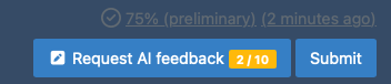 Automatic Feedback Request Score