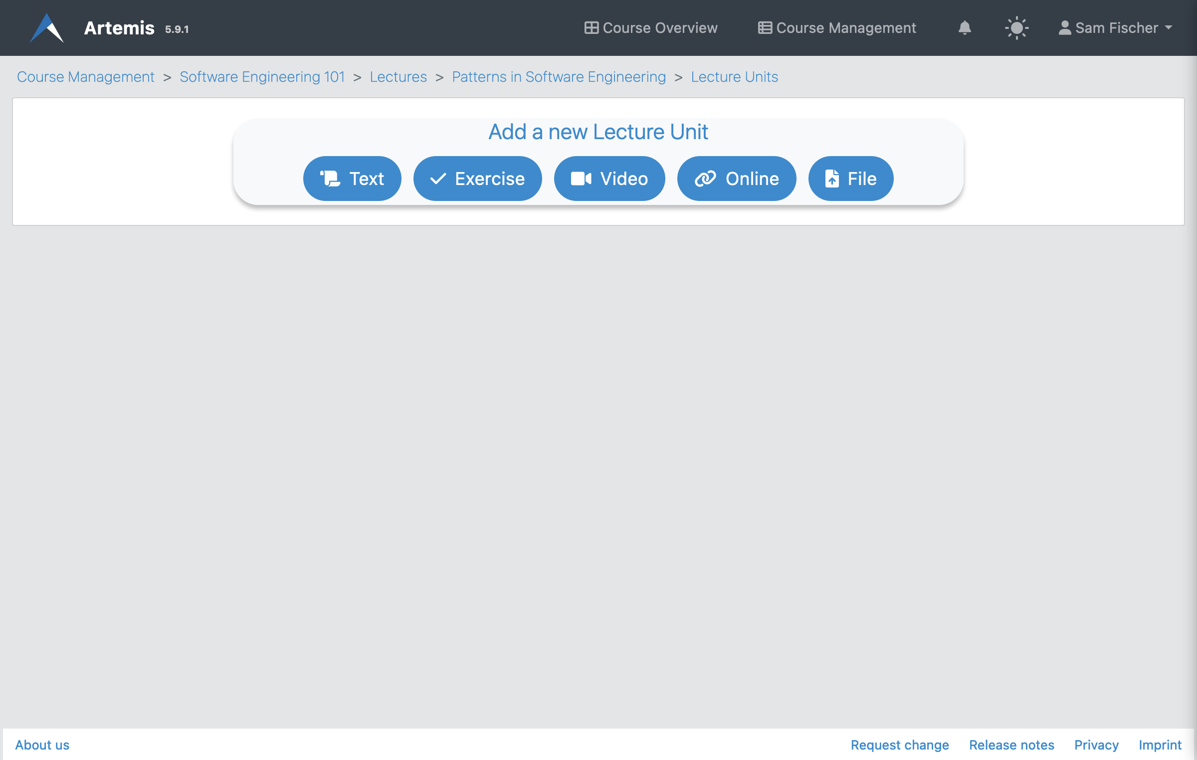 Empty Units Management